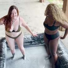 Alana SexyMessyBabes: BBW Mud Wrestling