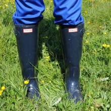 DungeonMasterOne: Blue Boilersuit Mudbath II with Honeysuckle!