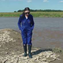 DungeonMasterOne: Blue Boilersuit Mudbath II with Honeysuckle!