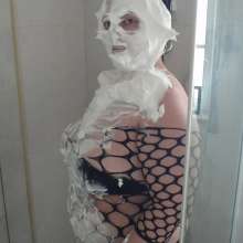 Darkabyss445: Body Stocking Pie Cleanup in the Shower