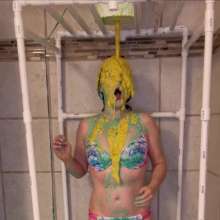 Chloe of PieroProductions: Chloe Is... Bikini Slimed