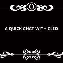 RevSlymsford: Cleo Tells Us She Wants A Naked Gunging