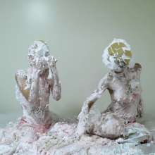 RevSlymsford: Kaydens and Jade: Messy With Pies + Batter, Wearing Thongs