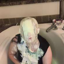 MercedesBlack: Messy Head Dunk
