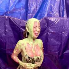 Slimed Models: Minerva Gets a Huge Green Slime