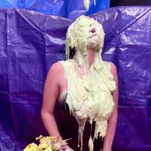 Slimed Models: Minerva Gets a Huge Green Slime