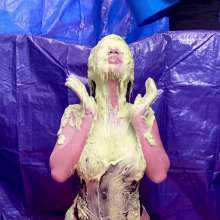 Slimed Models: Minerva Gets a Huge Green Slime