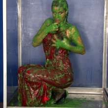 Lara_eurowam: Ocsana Get Gunged in Green Slime