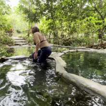 Wet_look_elena: Paradise Lagoon and Hot Springs