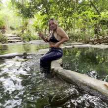 Wet_look_elena: Paradise Lagoon and Hot Springs
