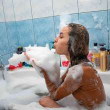 Wet Live Team: Part 2 | I Was Fascinated by This Bubble Bath!