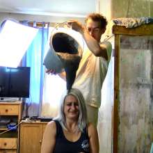 extremegunk: Princess Get's Clayed