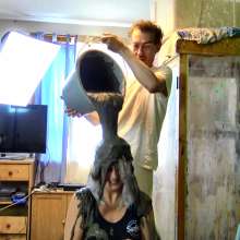 extremegunk: Princess Get's Clayed