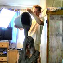extremegunk: Princess Get's Clayed