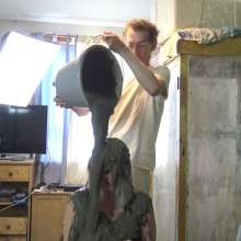 extremegunk: Princess Get's Clayed