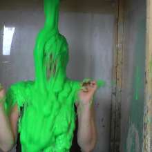 extremegunk: Princess Get's the Green Gunging