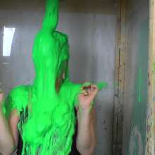 extremegunk: Princess Get's the Green Gunging