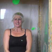 extremegunk: Princess Get's the Green Gunging