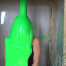 extremegunk: Princess Get's the Green Gunging