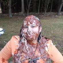 JD and Messy Andi: Sploshing finale?
