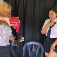 RevSlymsford: Schoolgirl Tefy Messy Punished For Soaking The Teacher