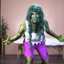 TheGungeZone: She-hulk Slimed