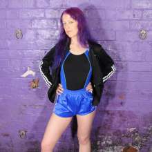 DungeonMasterOne: Shiny Shorts and Swimsuit Filling with Lady Jennifer!