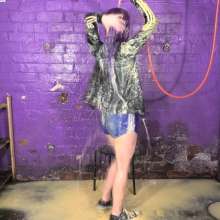 DungeonMasterOne: Shiny Shorts and Swimsuit Filling with Lady Jennifer!