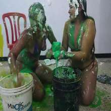 JohnWam: Slime Wrestling with Janeth and Elvira