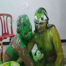 JohnWam: Slime Wrestling with Janeth and Elvira