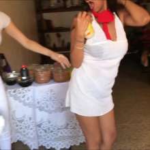 RevSlymsford: Total Mess 2022:  Cooking With Ermo: 3 Girls Messy + Naked