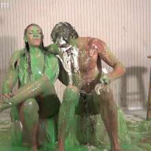 Anglefan: Coed slime video with April!