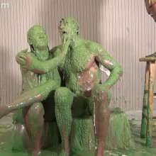 Anglefan: Coed slime video with April!