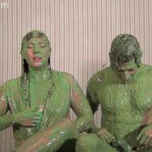 Anglefan: Coed slime video with April!