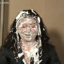 Anglefan: Aspiring actress gets pied in several mini sketches
