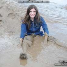 DungeonMasterOne: Maximum Mud Maude!  A wonderful fully-clothed total coverage mud frolic.