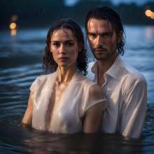 Lavette: Couples wetlook