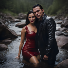 Lavette: Couples wetlook