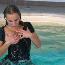 Lara_eurowam: Andreea Is Having Fun in the Pool-T717c3