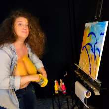 MelonieNosha: Boob Ross: The Joy of Tit Painting