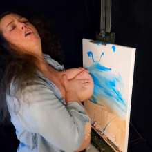 MelonieNosha: Boob Ross: The Joy of Tit Painting