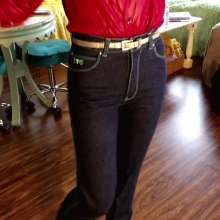 Tight and Wet Clothes: Candies  Tight Jeans Try On