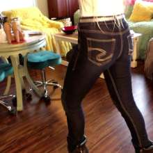 Tight and Wet Clothes: Candies  Tight Jeans Try On