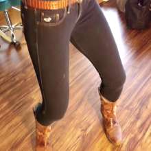Tight and Wet Clothes: Candies  Tight Jeans Try On