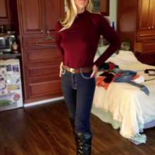Tight and Wet Clothes: Candies  Tight Jeans Try On