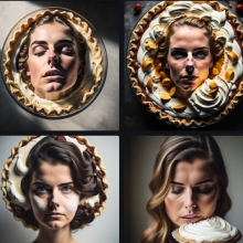 PhotoSlop: The AI Phrase "Pie in the Face"