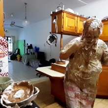 Darkabyss445: Darkabyss445 in a Naughty Kitchen Baking Fiasco