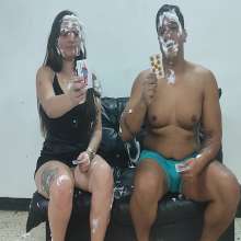 JohnWam: Darla Plays, Gets Messy and Fucked