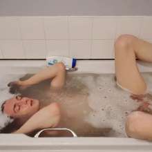 EmoGuyGunge: Emoguygunge's Clothed Bath (then Shampoo + Body Wash)