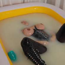 DMarieAllWet: Erotic Dominatrix Covered in Slime